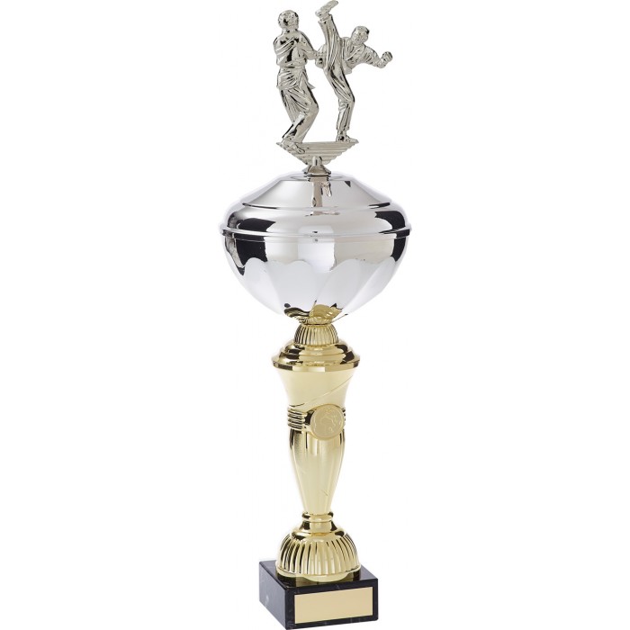 AXE KICK METAL TROPHY  - AVAILABLE IN 5 SIZES